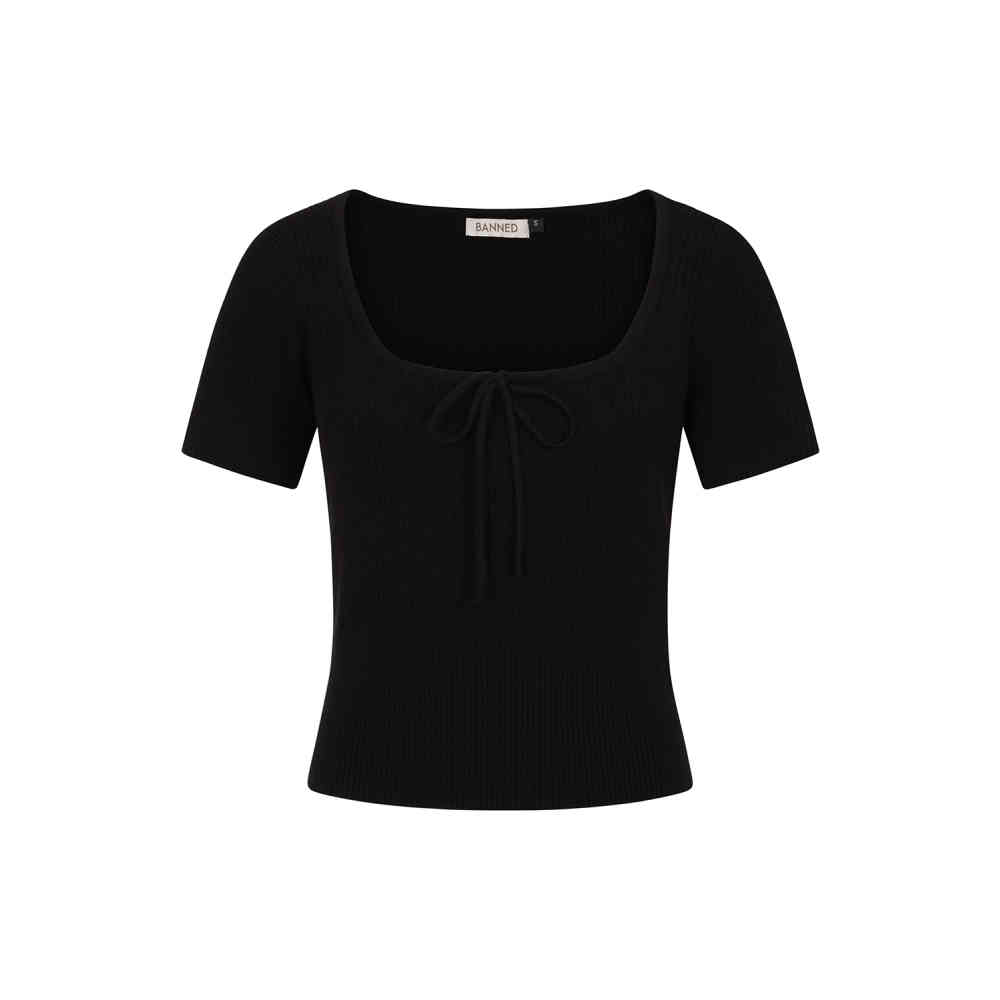 Banned - Elsa Top - Zwart